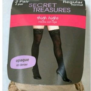 Secret treasures thigh-high NWT